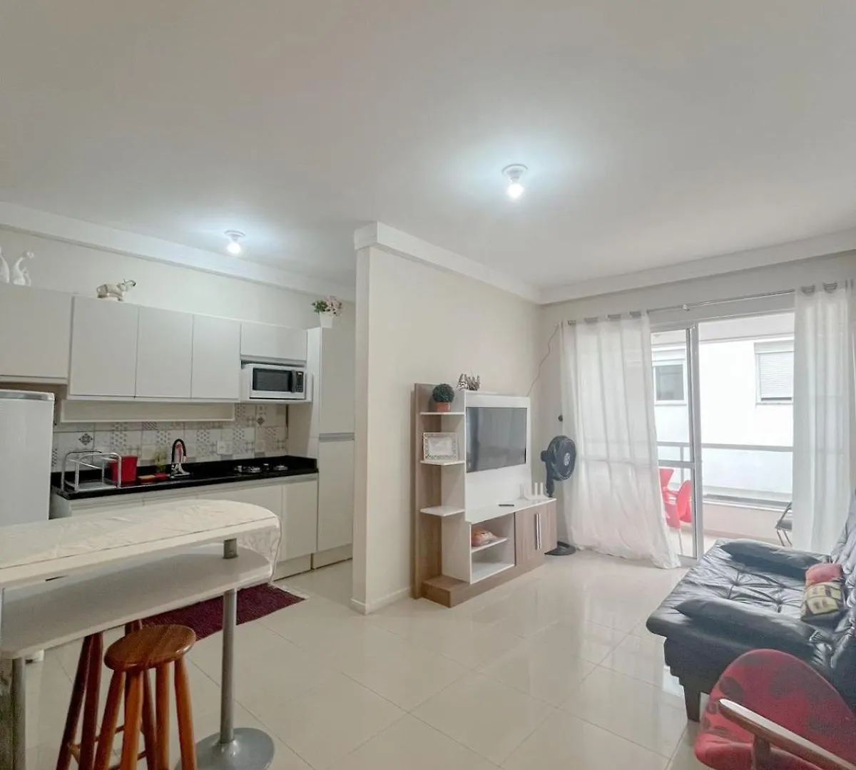 Apartament Lindo Ap, Mobiliado Na Praia Do Novo Campeche Florianópolis Brazylia